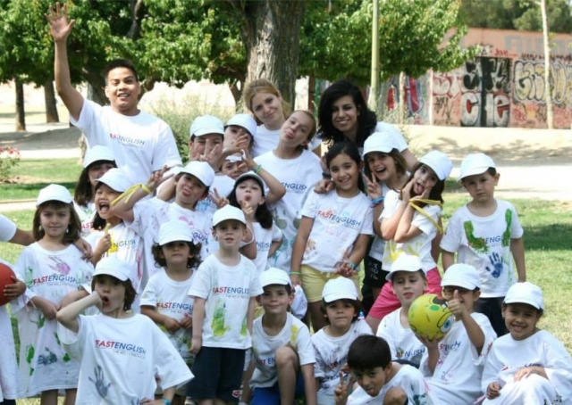 Nuestros alumnos de campamento